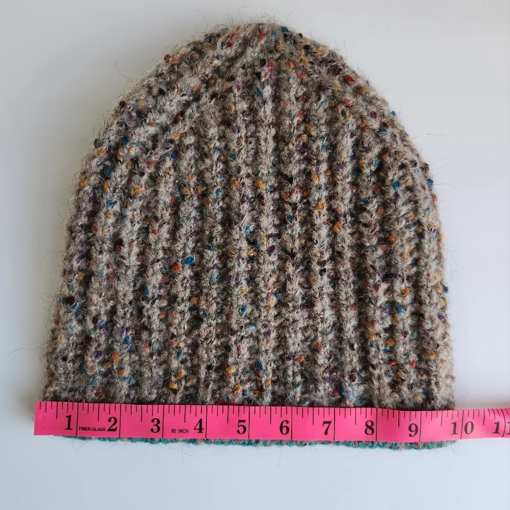 Free People Flecked Knit Multicolor Beanie